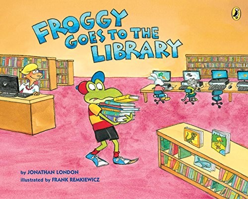 London Jonathan Froggy Goes to the Library 