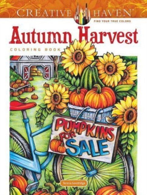 Goodridge Teresa Creative haven autumn harvest coloring book 