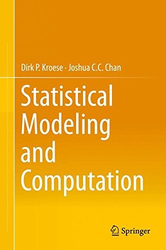 Kroese Dirk P Statistical Modeling and Computation 