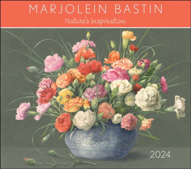 Bastin, Marjolein Marjolein Bastin Nature's Inspiration 2024 Deluxe Wall Calendar with Print 