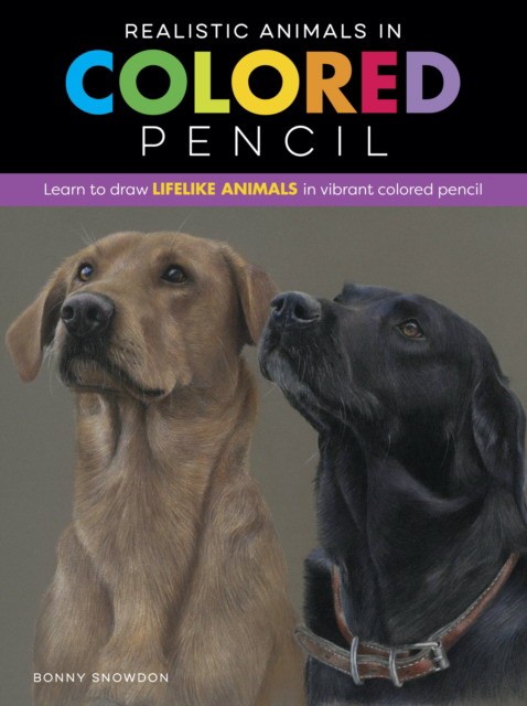 Bonny Snowdon Realistic Animals in Colored Pencil 
