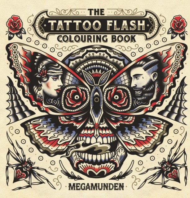 Megamunden  The Tattoo Flash Colouring Book 