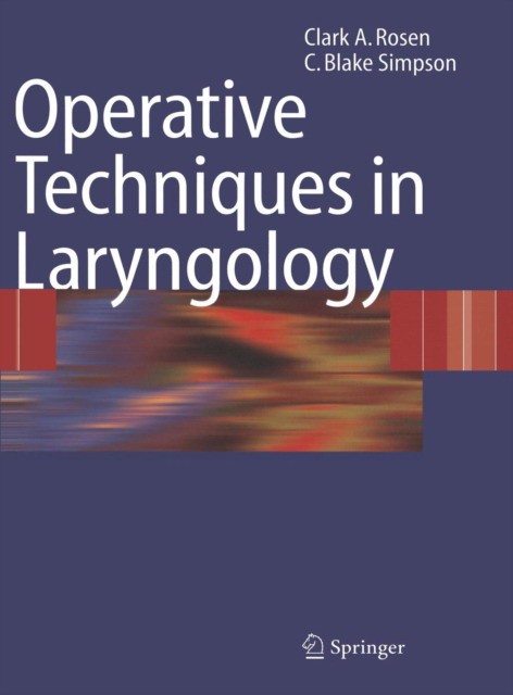 Rosen Operative Techniques in Laryngology 