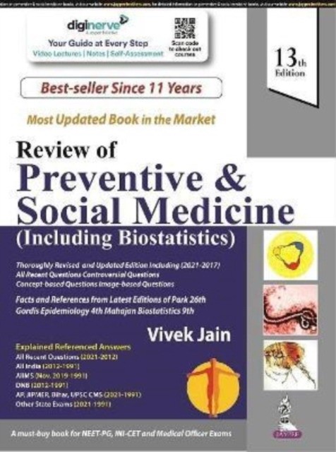 Jain Vivek Review Of Preventive & Social Medicine (Including Biostatistics).- JayPee Brothers, , 2021 
