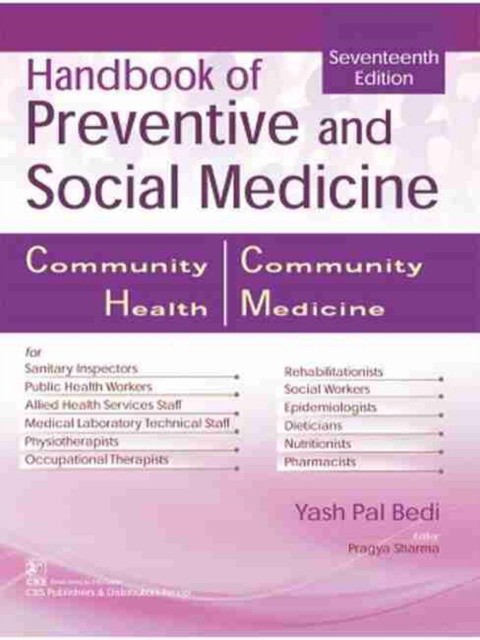 Bedi Y P Handbook Of Preventive And Social Medicine 17Ed 