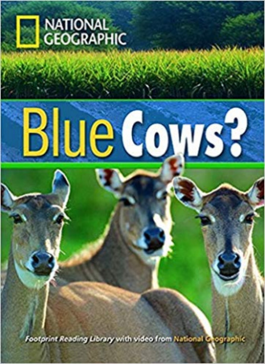 Waring R. Footprint Reading Library 1600: Blue Cows? [Book with Multi-ROM(x1)] 