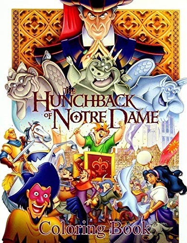 Johnson Linda Hunchback of Notre Dame Coloring Book: Coloring Book for Kids and Adults with Fun, Easy, and Relaxing Coloring Pages 