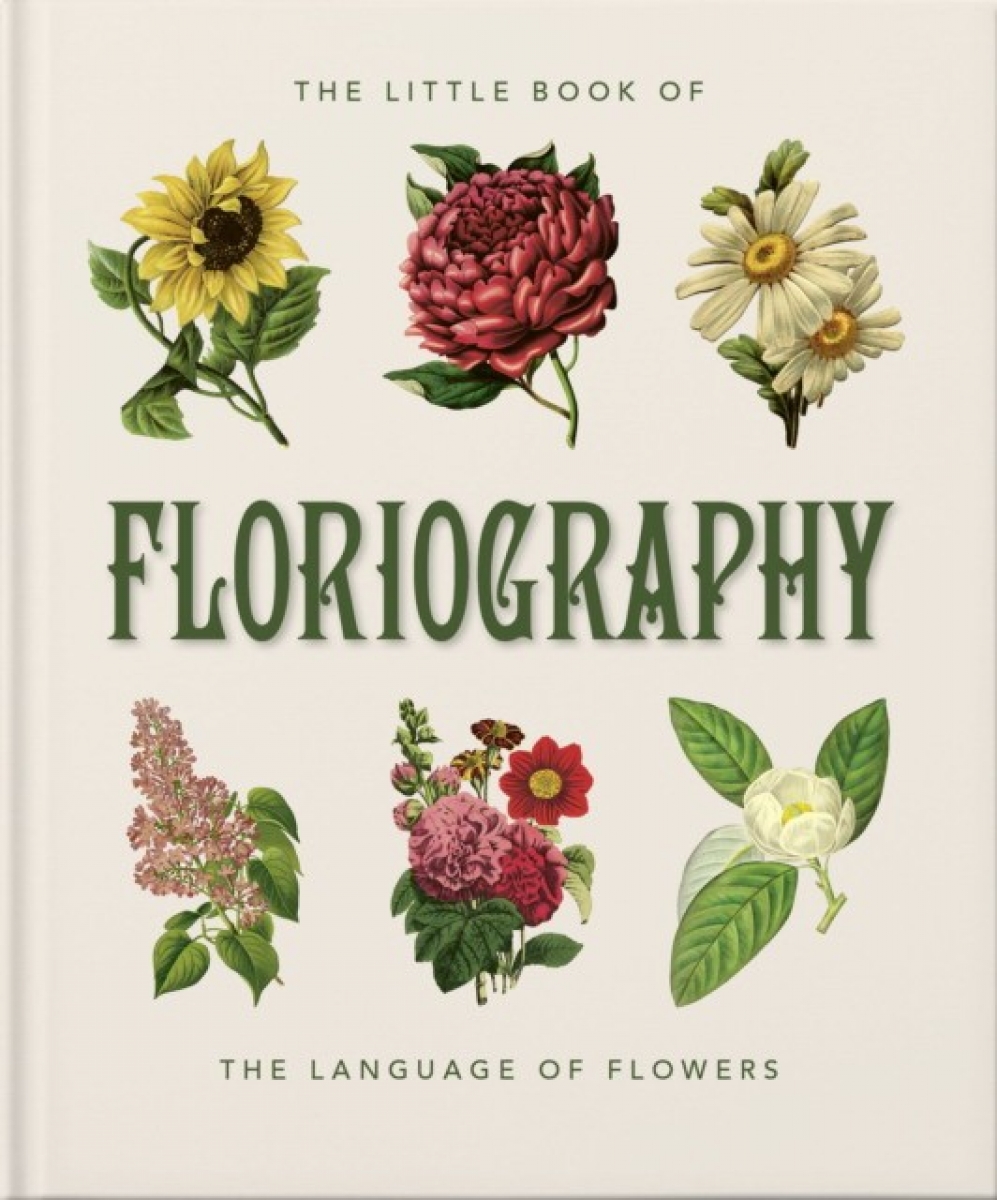 Orange Hippo! Little Book of Floriography: The Secret Language of Flowers 