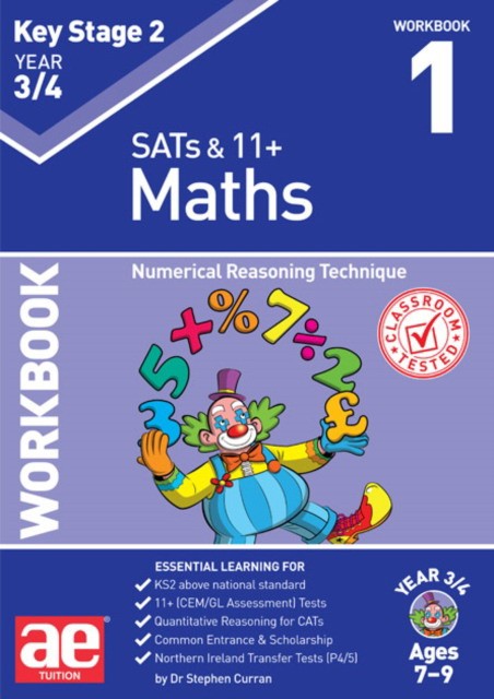 Curran, Stephen C. Mackay, Katrina Ks2 maths year 3/4 workbook 1 