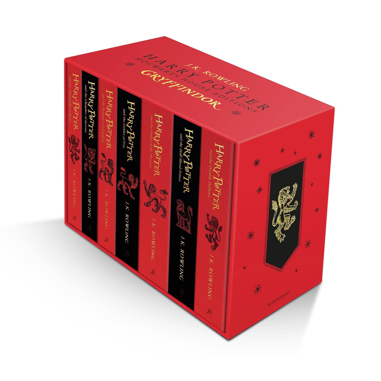 Rowling J.K. Harry Potter Gryffindor House Editions Paperback Box Set 
