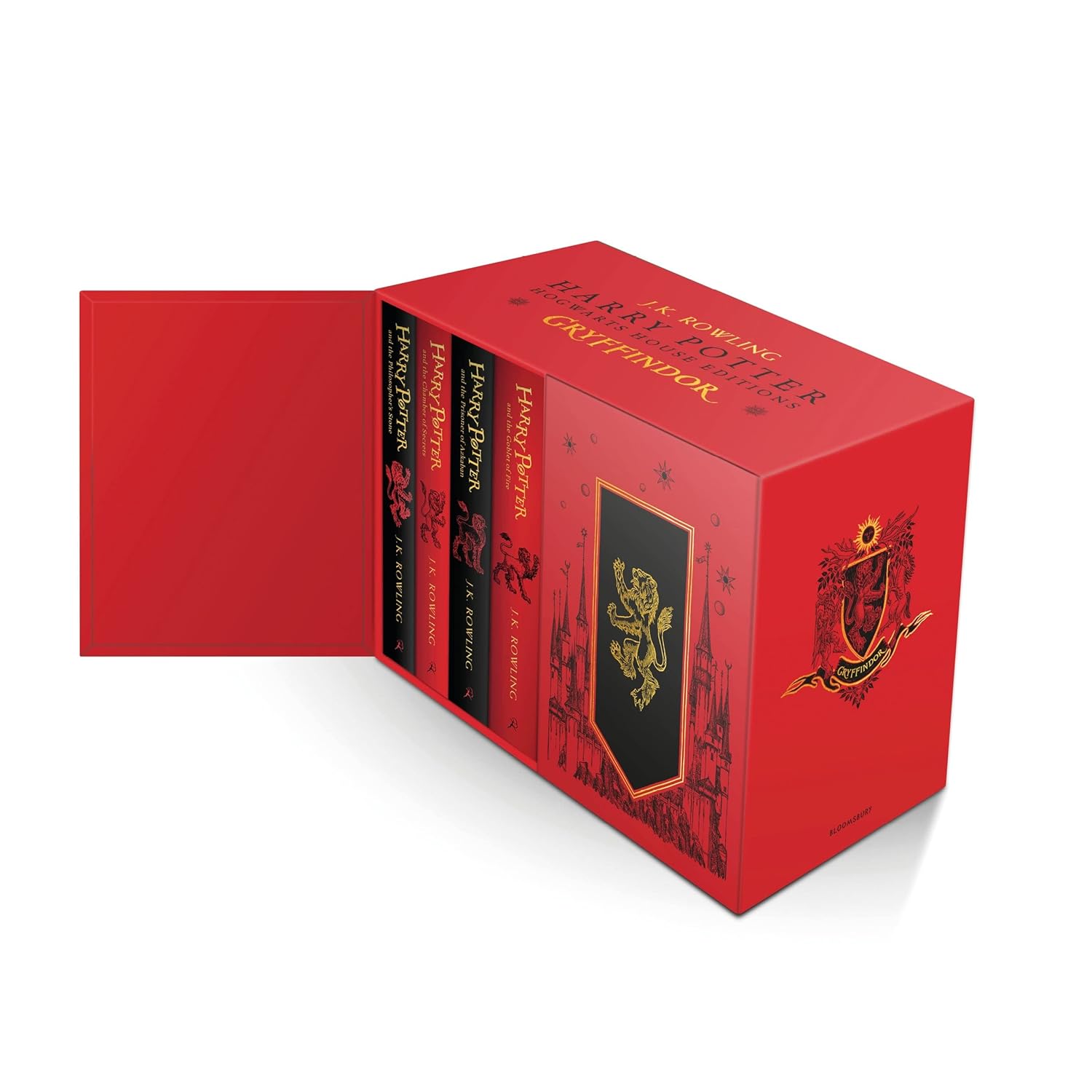 Rowling J.K. Harry Potter Gryffindor House Editions Hardback Box Set 