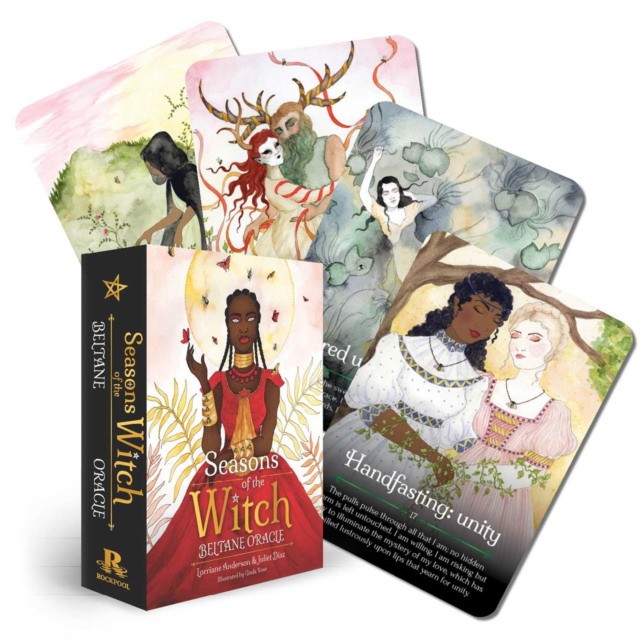 Anderson, Lorriane ; Diaz, Juliet ; Rose, Giada Seasons of the Witch - Beltane Oracle: (44 Gilded-Edge Cards and 144-Page Book) 