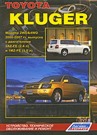 Toyota Kluger.  2WD & 4WD 2000-2007 .    2AZ-FE (2,4 )  1MZ-FE (3,0 ). ,     