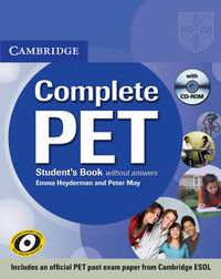 Peter May, Emma Heyderman Complete PET Student's Book without answers with CD-ROM 