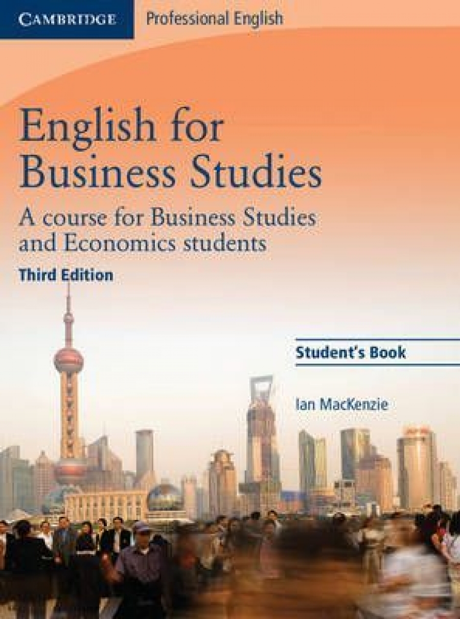 Ian Mackenzie English for Business Studies (Third Edition) Student's Book 
