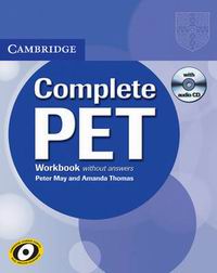 Peter May, Emma Heyderman Complete PET Workbook without answers with Audio CD 