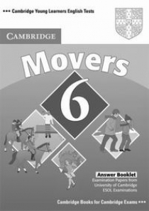 Cambridge Young Learners English Tests Movers 6 Answer Booklet 