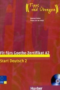 Frauke van der Werff, Johannes Gerbes Fit fur Goethe-Zertifikat A2 Lehrbuch mit integrierter Audio-CD 