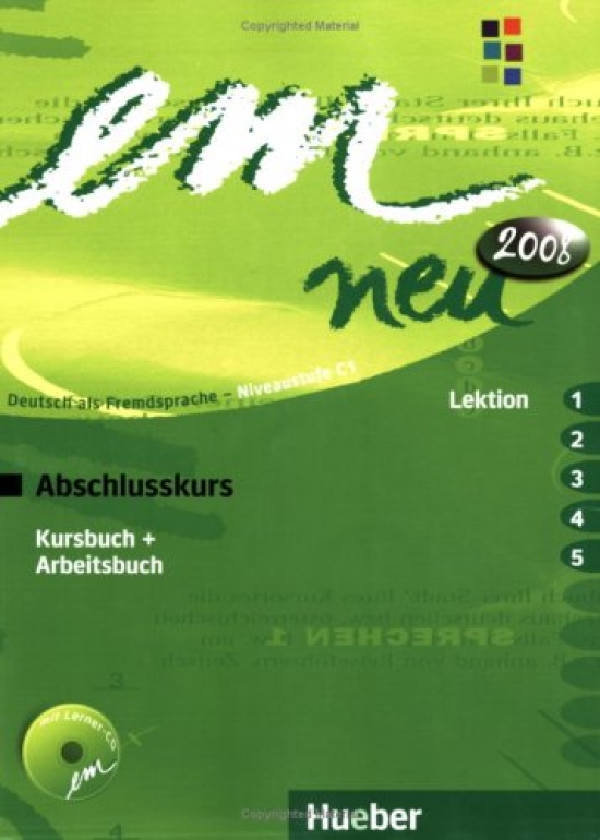 Dr. Michaela Perlmann-Balme, Dr. Dorte Weers, Susanne Schwalb em neu 2008 Abschlusskurs Kursbuch + Arbeitsbuch, Lektion 1-5 mit Arbeitsbuch-Audio-CD 