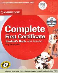 Simon Haines, Guy Brook-Hart Complete First Certificate Student's Book Pack (Student's Book with answers with CD-ROM and Class Audio CDs (3)) 