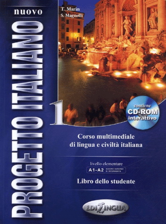 T. Marin - S. Magnelli Nuovo Progetto italiano 1 - Libro dello studente (+ dvd) 