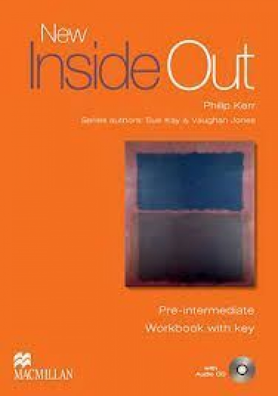 Sue Kay and Vaughan Jones New Inside Out Pre-intermediate Workbook with key + Audio CD Pack 