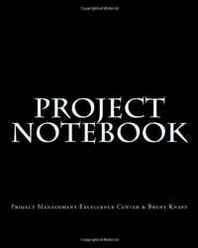 Brent Knapp Project Notebook 