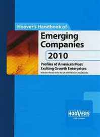John DiGiacomo Hoover's Handbook of Emerging Companies 2010 