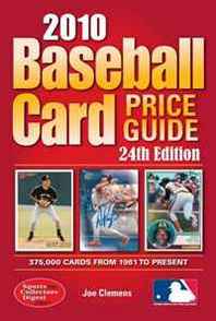 Joe Clemens 2010 Baseball Card Price Guide 