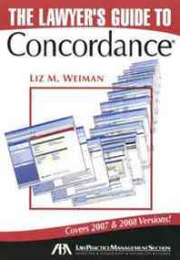 Liz Weiman The Lawyer's Guide to Concordance 