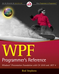 Rod Stephens WPF Programmer?s Reference 