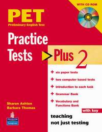 Barbara Thomas PET Practice Tests Plus 2 Students Book (with key) and CD-ROM Pack 