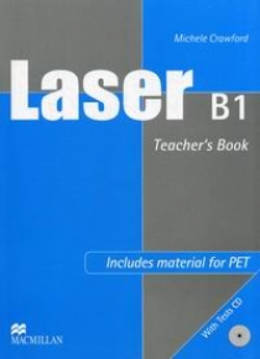 Malcolm Mann Laser B1 Teacher's Book + Tests CD Pack 