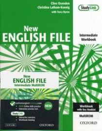 Clive Oxenden and Christina Latham-Koenig New English File Intermediate Workbook with key and MultiROM Pack 