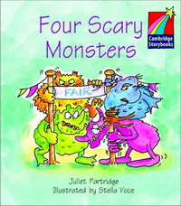 Juliet Partridge Cambridge Storybooks Level 1 Four Scary Monsters 