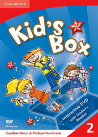 Caroline Nixon and Michael Tomlinson Kid's Box Level 2 Interactive DVD PAL with Teacher's Booklet 