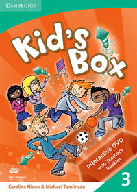 Caroline Nixon and Michael Tomlinson Kid's Box Level 3 Interactive DVD PAL with Teacher's Booklet 