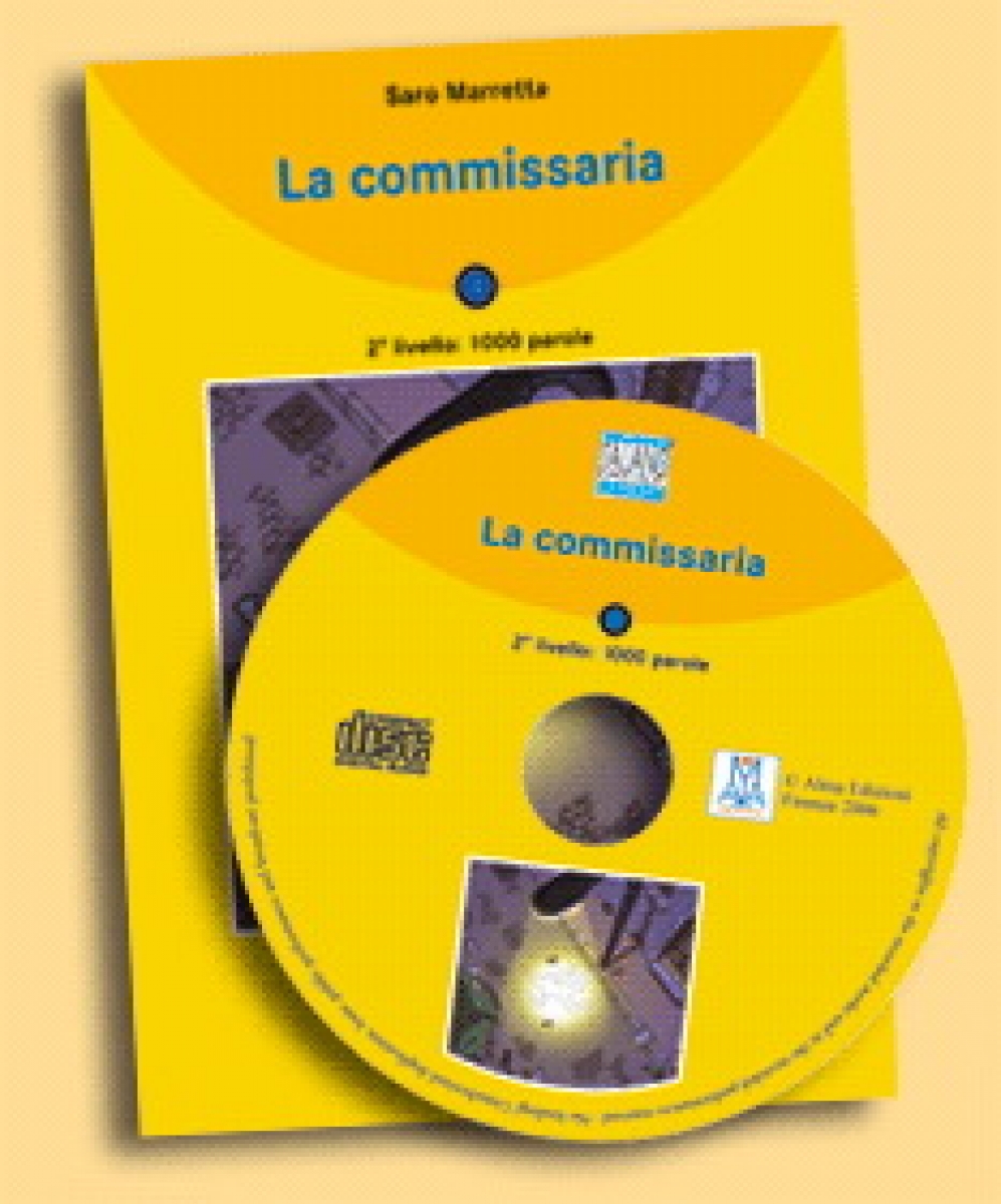 Saro Marretta Italiano Facile Adulti A1/ A2: La commissaria + CD audio 