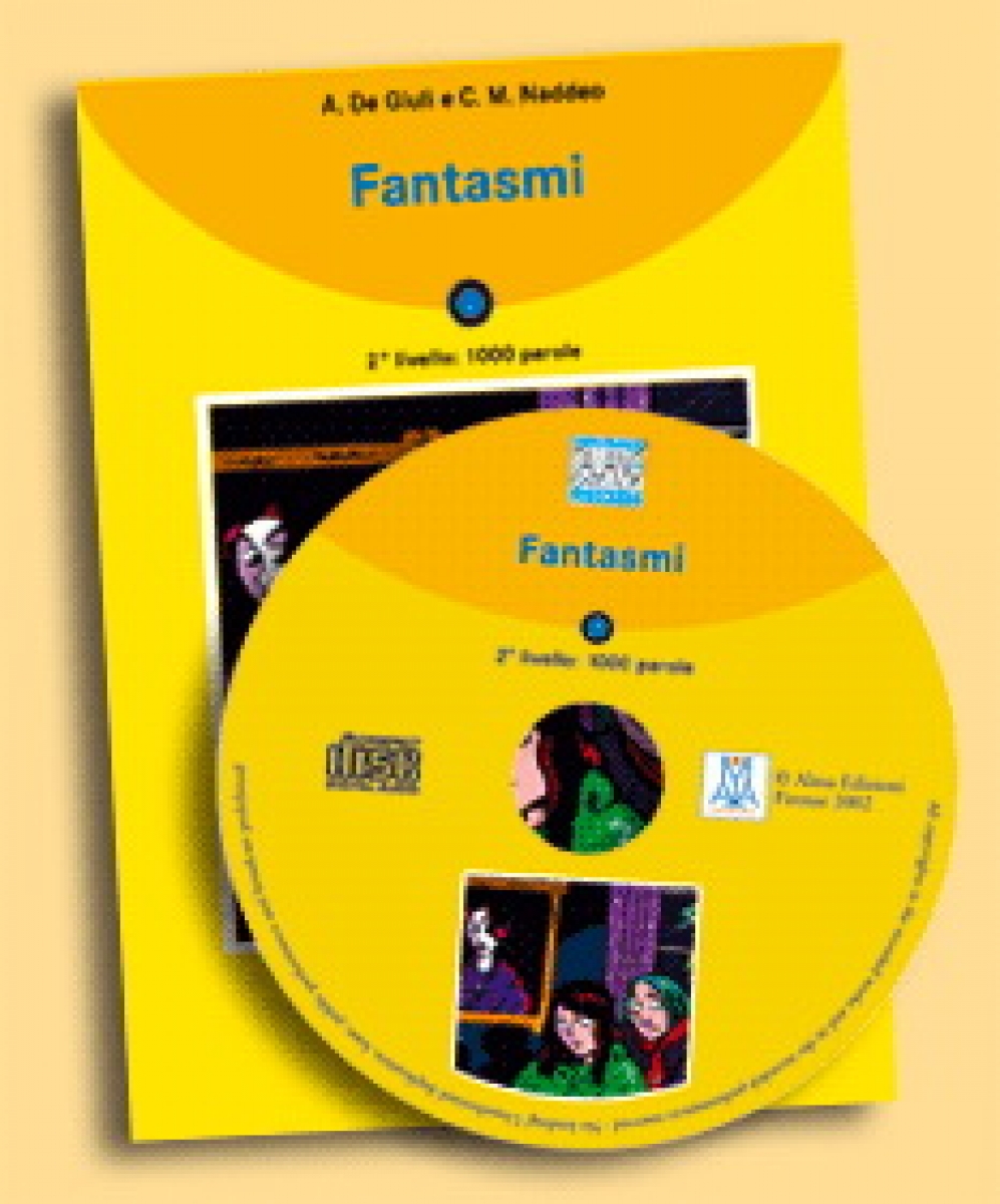 Ciro Massimo Naddeo, Alessandro De Giuli Italiano Facile Adulti A1/ A2: Fantasmi + CD audio 