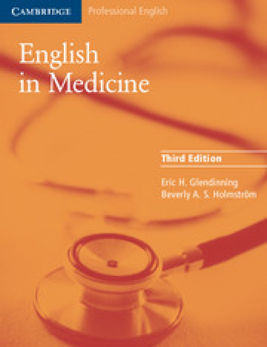 Eric Glendinning and Beverly Holmstrom English in Medicine (Third Edition) Book 