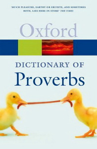 John Simpson A Dictionary of Proverbs (Oxford Paperback Reference) 
