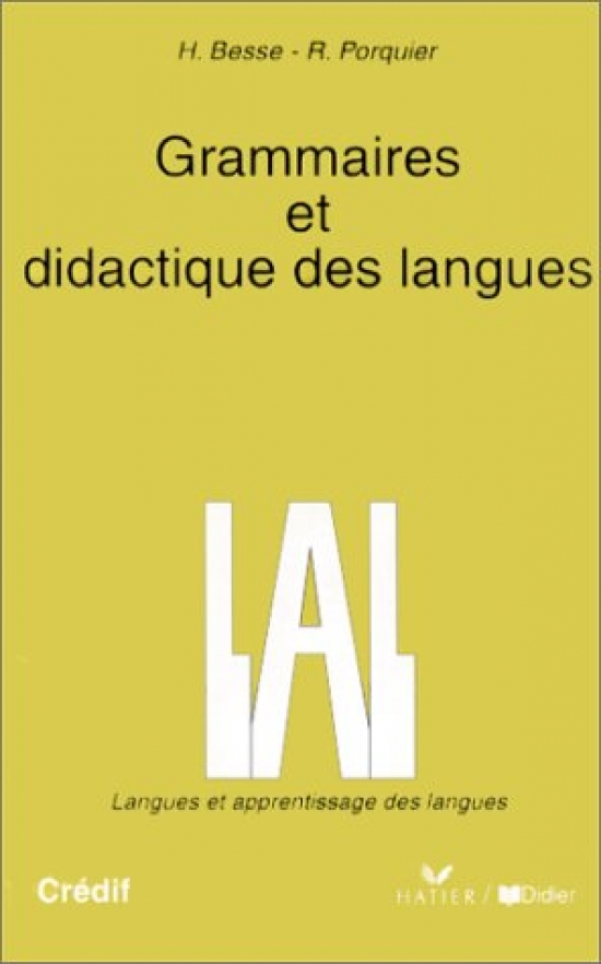 Henri B. Grammaire Et Didactique Des Langues 