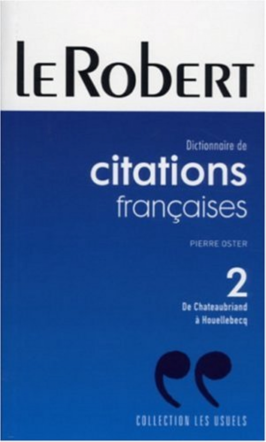 Citations Francaises Tome 2 