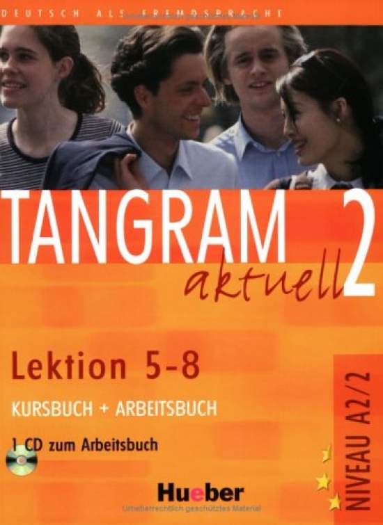 Rosa-Maria Dallapiazza, Eduard von Jan, Til Schonherr Tangram aktuell 2 - Lektion 5-8 Kursbuch + Arbeitsbuch mit Audio-CD zum Arbeitsbuch 