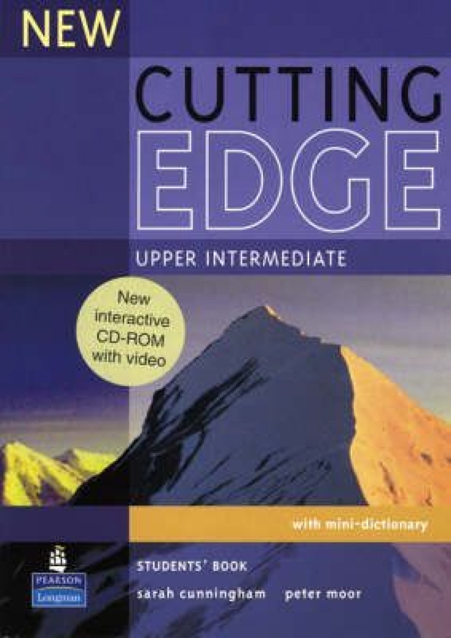 Sarah Cunningham and Peter Moor New Cutting Edge Upper-Intermediate Student's Book with CD-ROM 