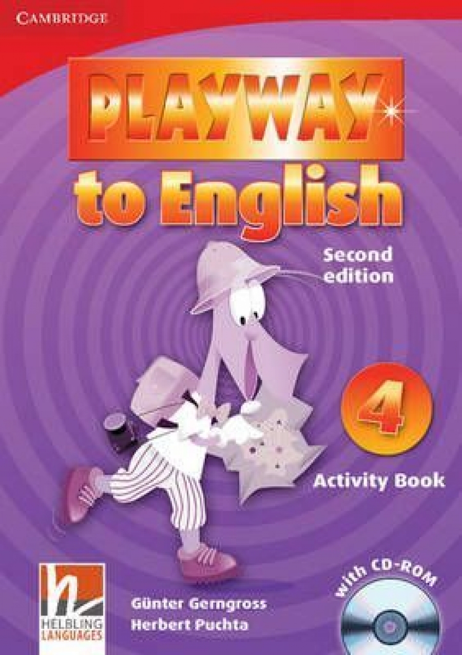 Gunter Gerngross and Herbert Puchta Playway to English (Second Edition) 4 Activity Book with CD-ROM 