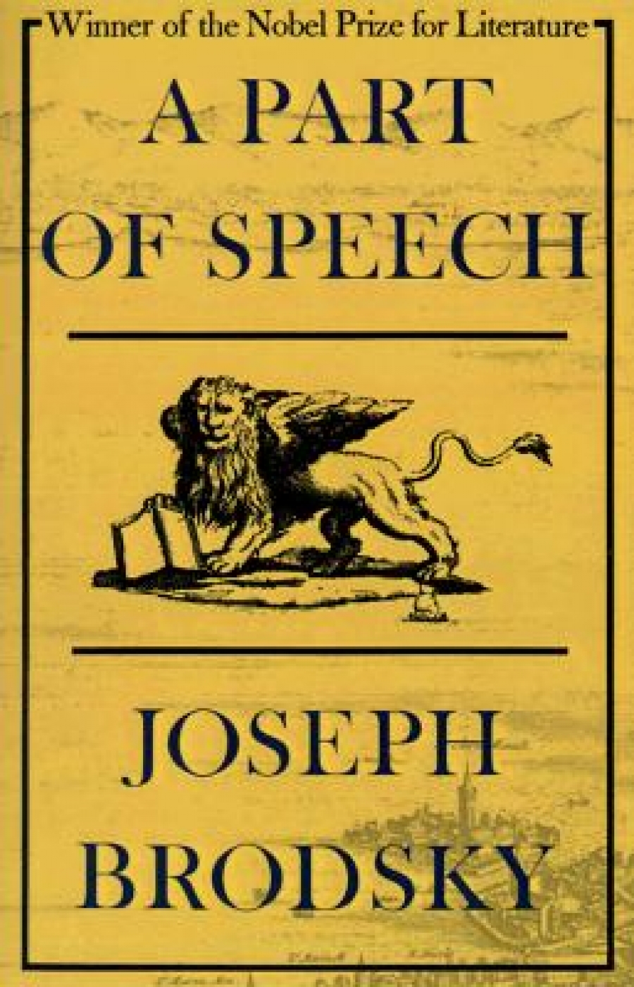 Joseph B. A Part of Speech 