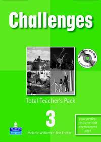 Melanie Williams / Rod Fricker / Patricia Mugglestone Challenges Level 3 Total Teachers Pack & Test Master CD-Rom 