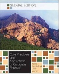 Ross Stephen Core principles and applications of Corporate Finance, global edition 
