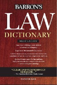 Gifis Steven H. Barron's Law Dictionary (  ) 